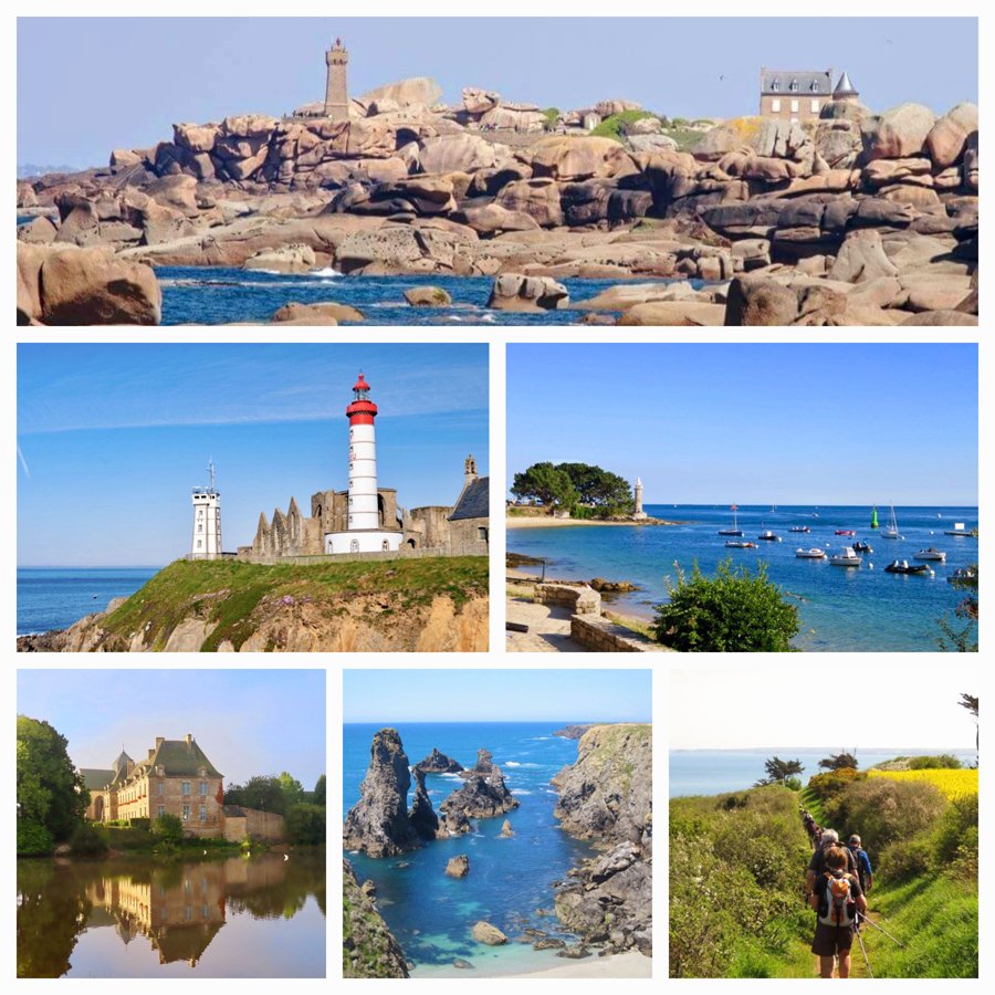 Sentiers en Bretagne